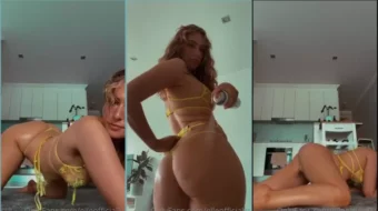 El vídeo porno de Elle Twerk se filtró sacudiendo su trasero en Onlyfans