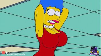 Marge maquillada