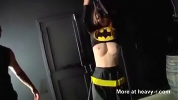 Batgirl bondage