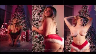 Megan Guthrie muestra provocativamente sus pechos desnudos en un video filtrado durante la víspera de Navidad