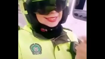 Policia colombiana porno