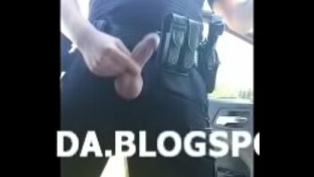 Policia porno gay