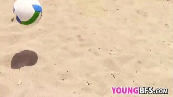Beach volley sex