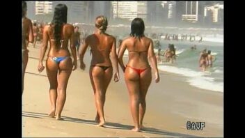 Bikini beach big tits