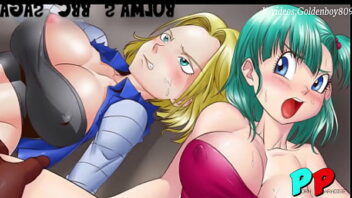 Bulma and android 18