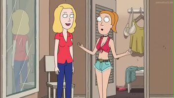 Cartoon rick and morty porn