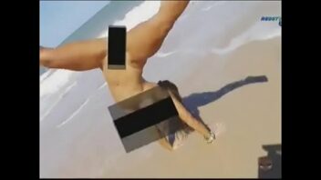 Famosas playa nudista