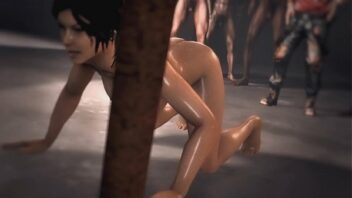 Lara croft sex slave
