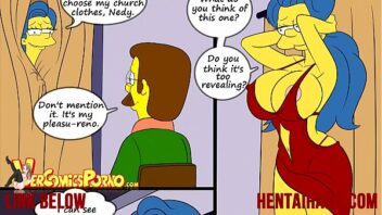 Marge hentai comic