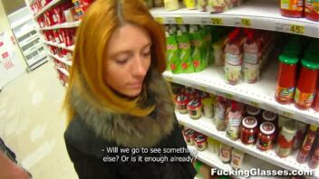 Porn in supermarket