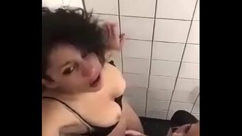 Girl is going toilet on someone