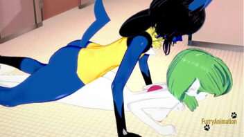 Lucario anal