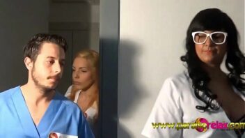 Video del chico p**** con una enfermera