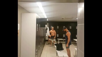 Korean public bath locker room