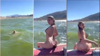 Vídeo filtrado de Misskenzieanne mostrando su trasero desnudo
