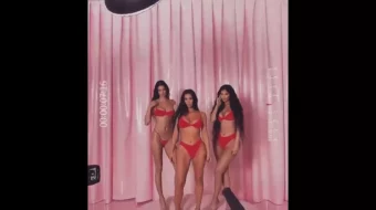 Kylie Jenner Thong desnata el vídeo de BTS Leaked