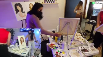 Andrea Botez Fanhouse upskirt leaked imágenes y vídeo