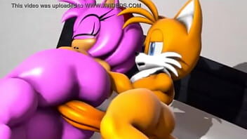 Tails y Amy rose