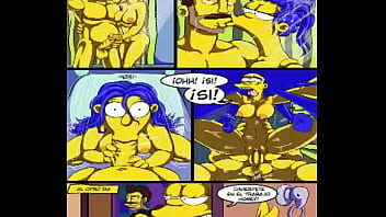 La película de pecado de los Simpson xxx