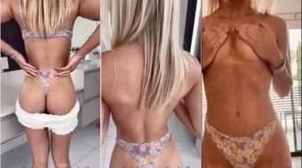 Lina Belfiore se muestra sin ropa en un vídeo filtrado en topless