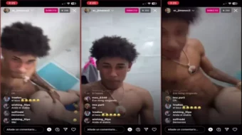 Ejemplo de Shupamela participando en una transmisión en vivo en Instagram