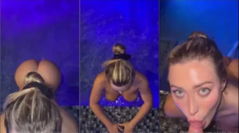 Posible filtración de video donde Stefanie caballero aparece en una piscina