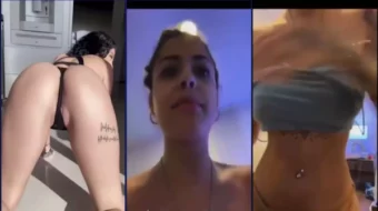 Malu Trevejo en video íntimo enseñando sus glúteos sin ropa