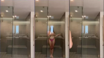 Megnutt02: Selfie de ducha en topless OnlyFans Video Leaked