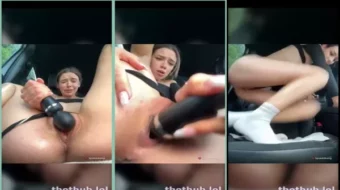 hopeheavenofficial Desnudo Masturbación de coches: Onlyfans Leaked
