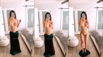 El movimiento del océano vestido de la tira Selfie Onlyfans Videos Leaked
