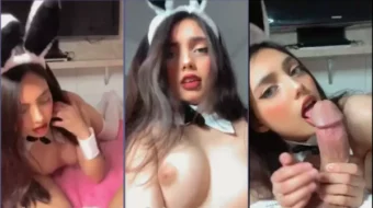 Se ha filtrado un video de Georginaxxo con contenido sexual con un conejito