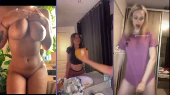Vanessa Tante: Sexy Tiktok Tetas grandes Lencería adolescente fotos y video