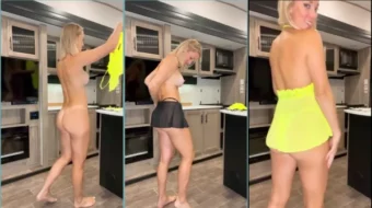 Vicky Stark desnuda culo, Plug Falda Probar en Onlyfans vídeo Leaked