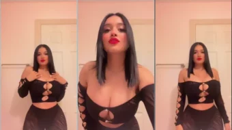 Video provocativo filtrado de Marlene Santana en un dormitorio sexy