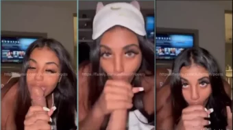 Video xxx de Julieth Díaz realizando sexo oral