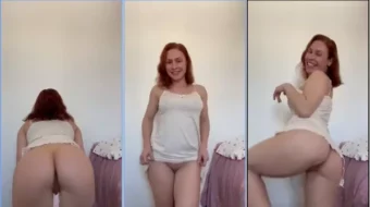 Emme White luciendo un vestido corto y luciendo todo