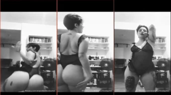GiuGiuHot haciendo un baile súper sensual y delicioso, ¡una auténtica tentación