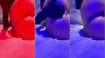 Lary Bottino sensualizándose en el motel explorando su sensualidad de forma provocativa