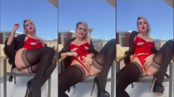 Video de masturbación filtrado de Darshelle Stevens, muy sensual