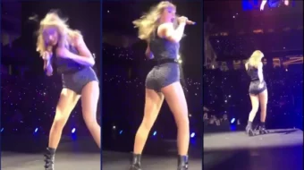 Vídeo filtrado de Taylor Swift usando un body sexy mientras sacude su trasero