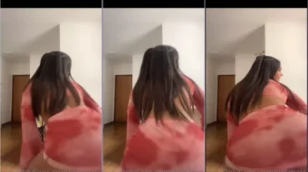 Yasmaia bailando funk en minifalda moviendo en amatronado culquier