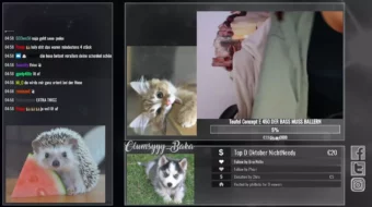 El travieso provocó risas al darle palmaditas en su atractivo trasero en un vídeo filtrado de Twitch