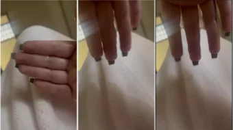 Fabricia Freitas compartiendo su placer y mostrando sus dedos empapados