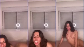 Fernanda Mota fue captada bailando sexy y sin ropa en un video que terminó en internet