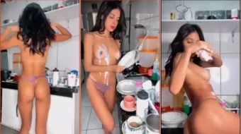Itamara Flores se mostró desnuda exhibiendo su atractiva figura
