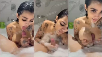 Karely Ruiz disfrutando en el jacuzzi con una bebida refrescante