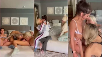 La Pijamada de Violet Summers Termina en un Encuentro Sexual entre Mujeres