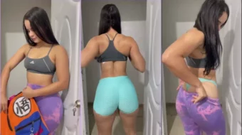 Pamela Maceo muestra accidentalmente el trasero
