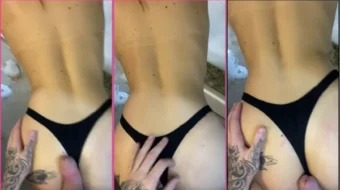 Rafaela Lima acaricia la polla y pide que la penetren por el ano