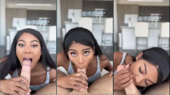 Sophie Vanmeter desnuda al chico y le hace sexo oral al dotado